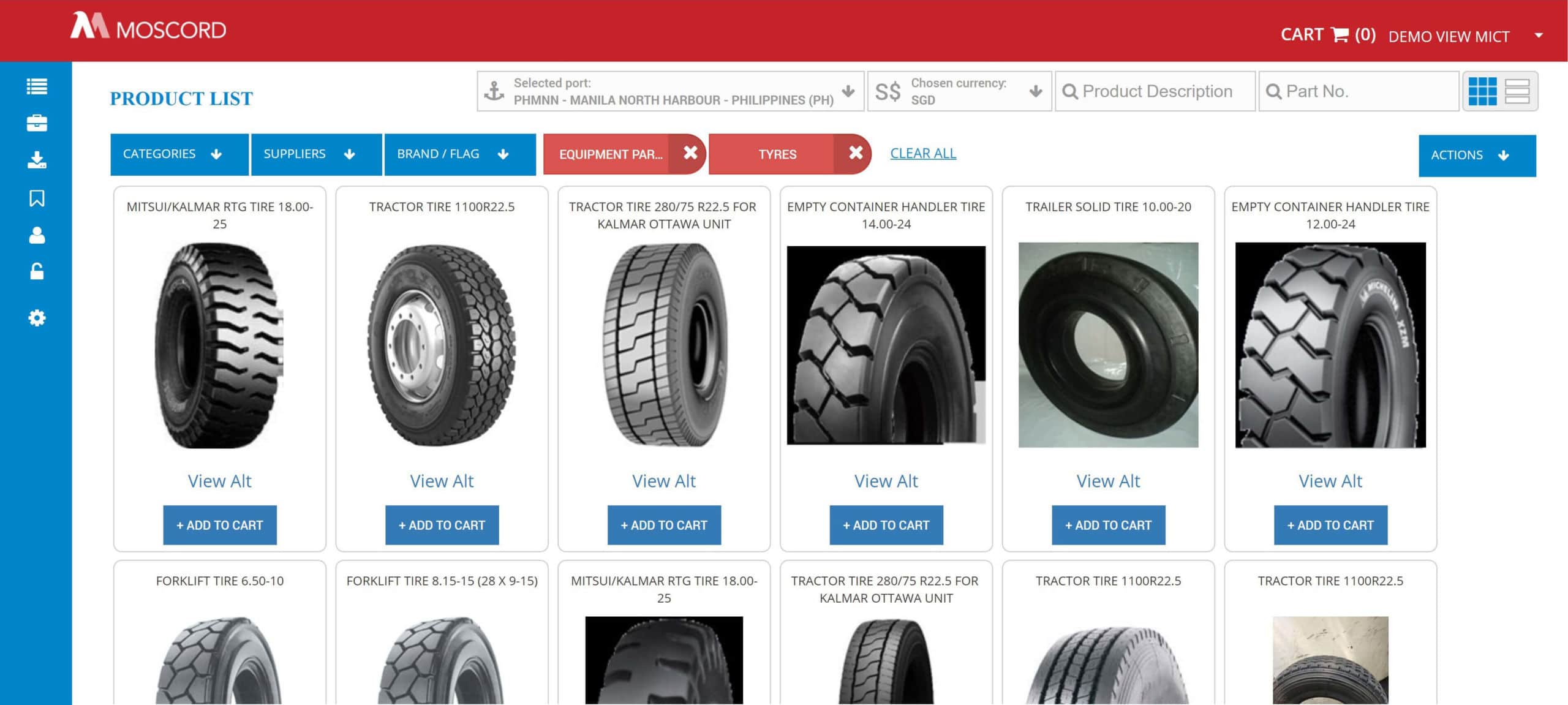 Screenshot Tires